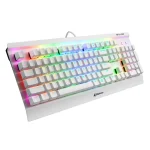 Sharkoon Skiller SGK3 RGB Wired Mechanical Gaming Keyboard Kailh Blue switches White US Layout 4044951032174 - Image 4