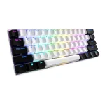 Sharkoon Skiller SGK50 S4 RGB Wired Mechanical Gaming Keyboard Kailh Red switches hot-swap White Black US Layout 4044951033843 - Image 2