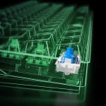 Sharkoon Skiller SGK50 S4 RGB Wired Mechanical Gaming Keyboard Kailh Blue switches hot-swap White Black US Layout 4044951033867 - Image 7