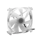 Sharkoon Shark Disc PWM RGB 120mm Case Fan 3‑Pin/4‑Pin Transparent 4044951034314 - Image 2
