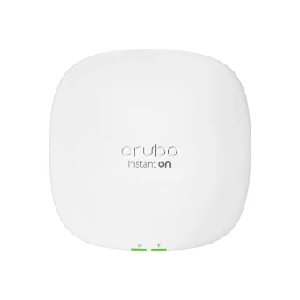 HPE Aruba Instant On AP25 Indoor Access Point Wi‑Fi 6 PoE+ White R9B28A