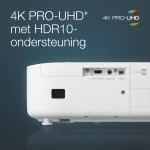 Epson Projector EH‑TW6250 4K UHD 3LCD White V11HA73040 - Image 10