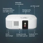 Epson Projector EH‑TW6250 4K UHD 3LCD White V11HA73040 - Image 9