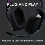 Logitech G535 Lightspeed WIreless Headset Black 981-000972 - Image 6