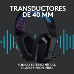 Logitech G535 Lightspeed WIreless Headset Black 981-000972 - Image 10