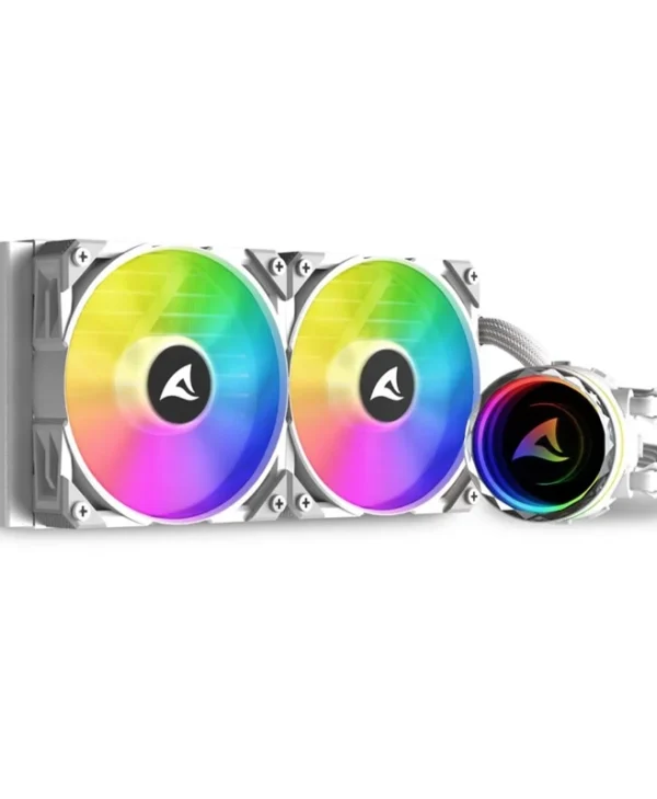 Sharkoon S80 240 ARGB CPU Liquid Cooler White 4044951038602
