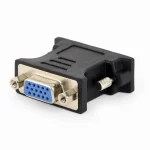 Gembird Cablexpert Adapter  DVI‑I/DVI‑A Male to HD15 VGA Female Black A-DVI-VGA-BK - Image 2