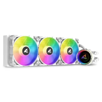 Sharkoon S90 360 ΑRGB CPU Liquid Cooler White 4044951038619