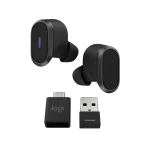 Logitech Zone Wireless earbuds TWS ANC Qi Graphite 985-001082 - Image 5