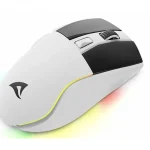 Sharkoon Skiller SGM50W RGB Wired and Wireless Gaming Mouse with Charging Station White 4044951040247 - Image 6