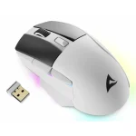 Sharkoon Skiller SGM50W RGB Wired and Wireless Gaming Mouse with Charging Station White 4044951040247 - Image 7