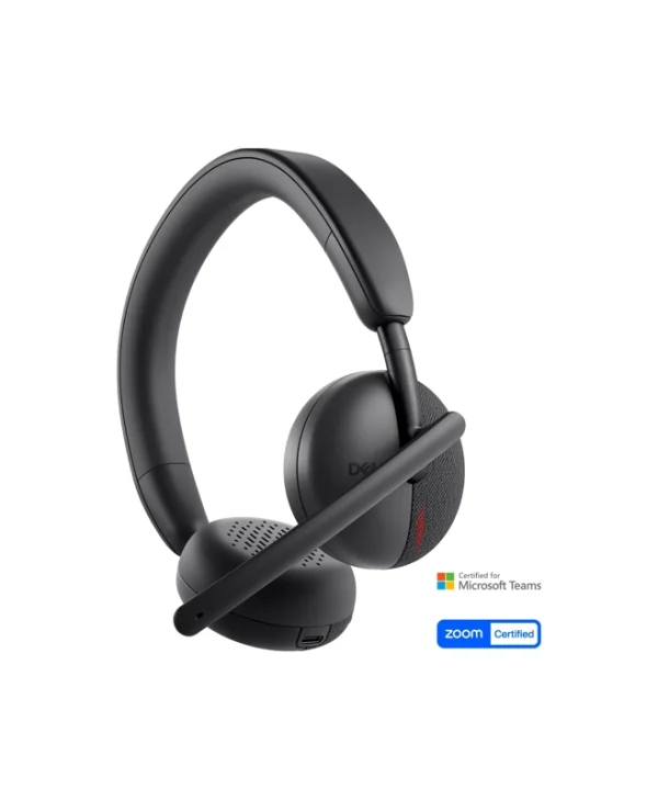 Dell Wireless Bluetooth Headset  WL3024  USB‑A/USB‑C Black 520-BBDG