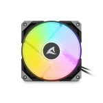 Sharkoon Rebel F50 PWM ARGB 120mm Case Fan 4‑Pin Black 4044951040155 - Image 3