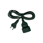 Brennenstuhl Καλώδιο Επέκτασης Ρεύματος 3m Μαύρο (Euro, H03VVH2-F 2x0.75)