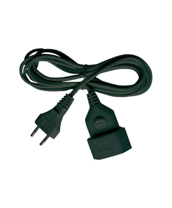 Brennenstuhl Καλώδιο Επέκτασης Ρεύματος 3m Μαύρο (Euro, H03VVH2-F 2x0.75)