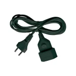 Brennenstuhl Καλώδιο Επέκτασης Ρεύματος 3m Μαύρο (Euro, H03VVH2-F 2x0.75) - Image 2