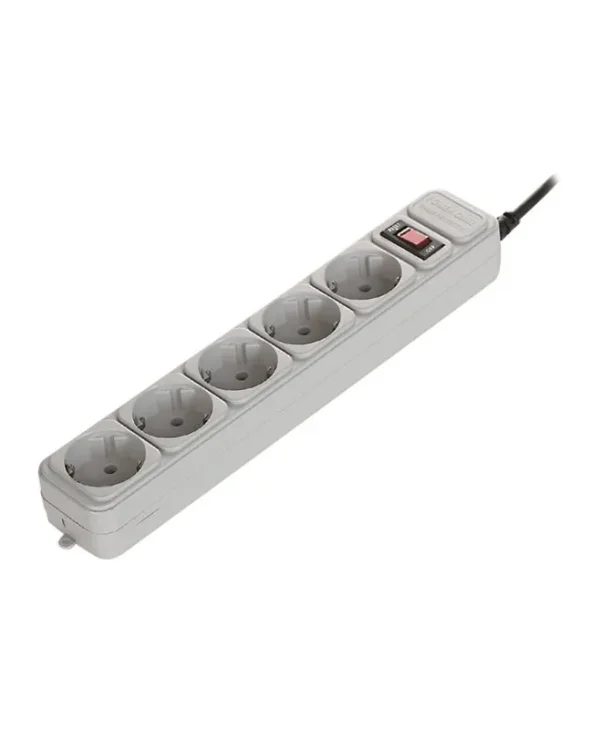 Gembird Surge Protector with switch 5xAC Outlets 250 V 16A 1.8m White SPG3-B-6C