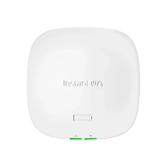 HPE Aruba Instant On AP21 Indoor Access Point Wi‑Fi 6 PoE Supported (EU Bundle with Power Supply included) White S1T14A