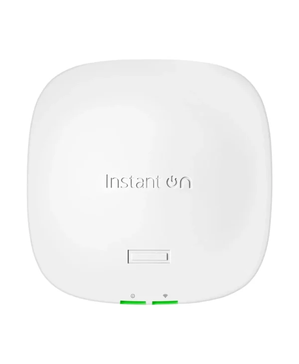 HPE Aruba Instant On AP21 Indoor Access Point Wi‑Fi 6 PoE Supported (EU Bundle with Power Supply included) White S1T14A