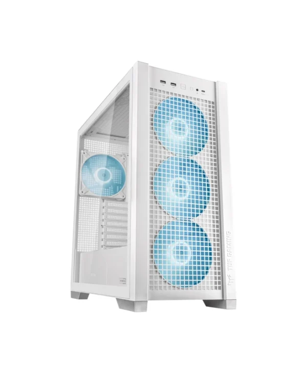 Asus TUF Gaming GT302 ARGB Mid Tower Tempered Glass White 90DC00I3-B19000