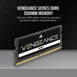 Corsair Vengeance 16GB DDR5 5200MT/s CL44 SO-DIMM CMSX16GX5M1A5200C44 - Image 2