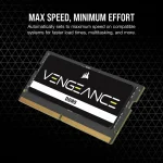 Corsair Vengeance 16GB DDR5 5200MT/s CL44 SO-DIMM CMSX16GX5M1A5200C44 - Image 4