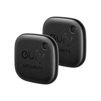 Anker Innovations eufy Security SmartTrack Link Anti-loss Bluetooth Tag for Mobile Phone 2-Pack Black E87B0011