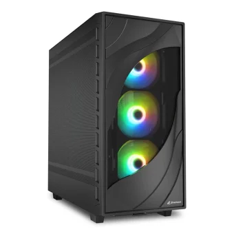 Sharkoon Rebel C80M RGB Midi Tower Black 4044951041145