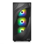 Sharkoon Rebel C80G RGB Midi Tower Tempered Glass Black 4044951041152 - Image 2