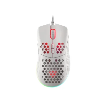 Genesis krypton 555 RGB Ultralight Gaming Mouse White NMG-1840