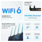 TP-Link Archer AX3000 Multi-Gigabit Wi-Fi 6 Router with 2.5G Port ARCHER AX55 PRO - Image 7