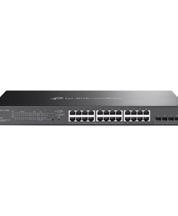 TP-Link Omada 28-Port Gigabit Smart Switch with 16-Port PoE+ Rack Mountable SG2428LP