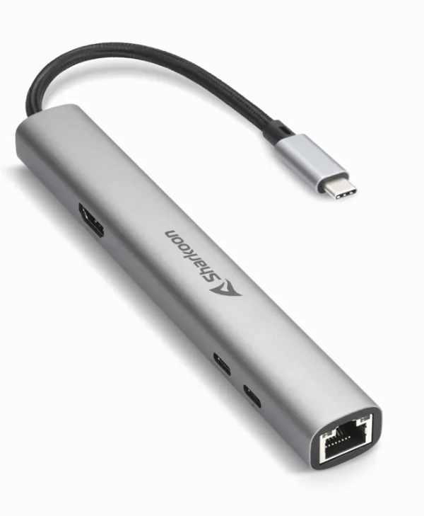 Sharkoon OfficePal Combo Adapter Grey 4044951040704