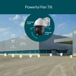 TP-Link VIGI 4MP Outdoor ColorPro Night Vision Pan Tilt Network Camera VIGI C540S(4mm) - Image 9