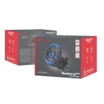 Genesis Seaborg 350 Gaming Steering Wheell with Pedals for PC/PS4/PS3/Xbox One/Xbox 360/Nintendo Switch NGK-1566 - Image 9