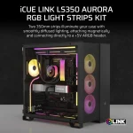 Corsair LS350  iCUE Link Aurora RGB Light Strips 350mm Kit CL-9011135-WW - Image 5