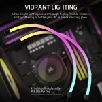 Corsair LS430  iCUE Aurora RGB Light Strips 430mm Kit CL-9011138-WW - Image 2