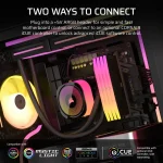 Corsair LS430  iCUE Aurora RGB Light Strips 430mm Kit CL-9011138-WW - Image 5