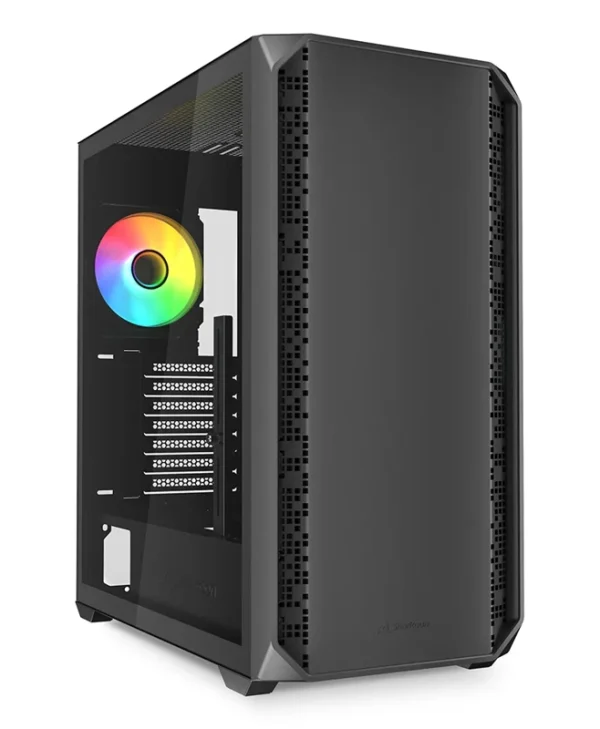 Sharkoon AK2 RGB Midi Tower Tempered Glass Black 4044951041626