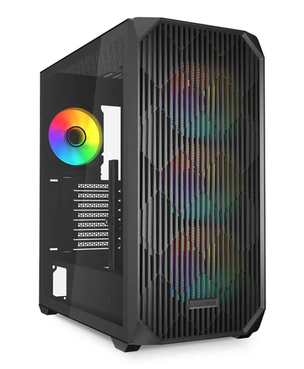 Sharkoon AK3 RGB Midi Tower Black 4044951041640