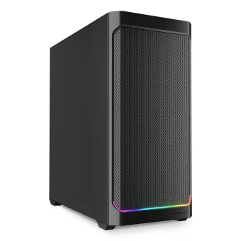 Sharkoon AK4 RGB Strip Midi Tower Black 4044951041657