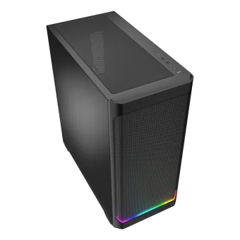 Sharkoon AK4W RGB Strip Midi Tower Tempered Glass Black 4044951041664