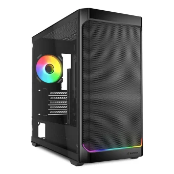 Sharkoon MK4W RGB Strip Micro ATX Tempered Glass Black 4044951041763