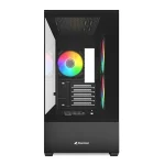 Sharkoon MK6 RGB Micro ATX Tempered Glass Black 4044951041794 - Image 2