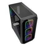 Sharkoon AK5G RGB Midi Tower Tempered Glass Black 4044951041831 - Image 7