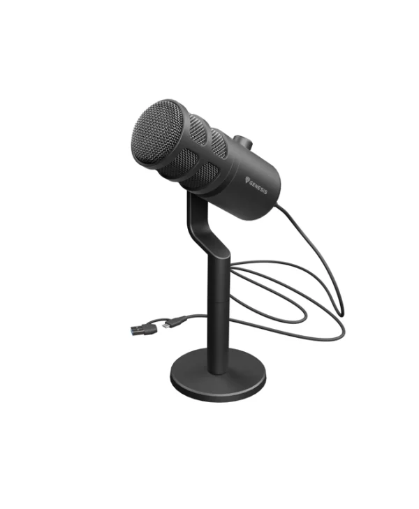 Genesis Radium 350D Wired USB Unidirectional Cardioid Gaming Microphone Black NGM-2168