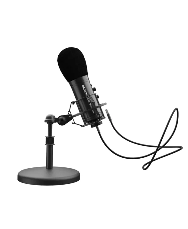 Genesis Radium 600 G2 Wired USB Unidirectional Cardioid Microphone Black NGM-2091