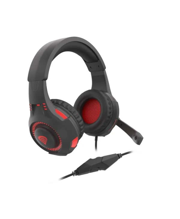 Genesis Radon 210 Wired Gaming Headphones USB-A Virtual 7.1 Black Red NSG-1992