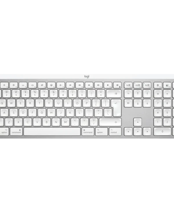 Logitech MX Keys S for Mac Wireless Leyboard Bluetooth/Logi Bolt Pale Grey 920-011638