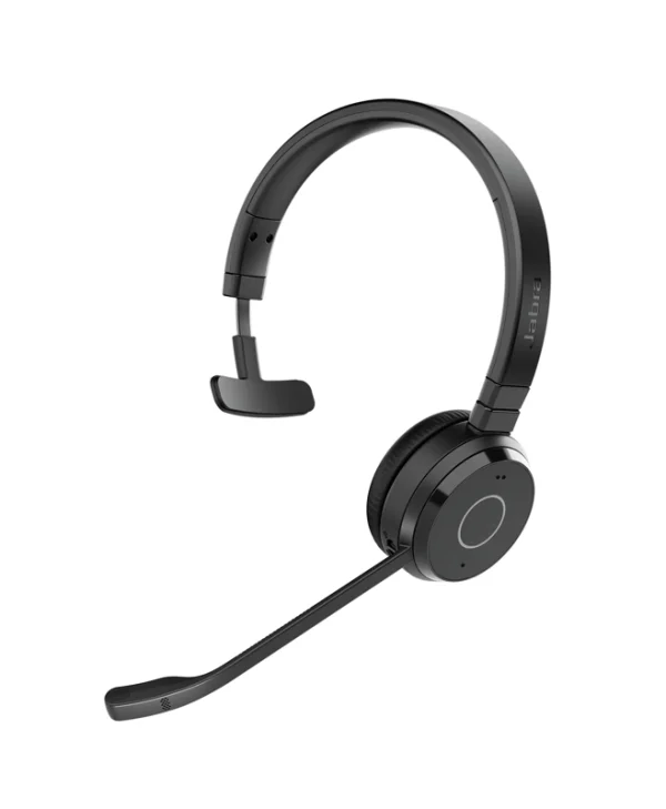 Jabra Evolve 65 MS Monoaural Microsoft Teams Certified Black 6693-833-309